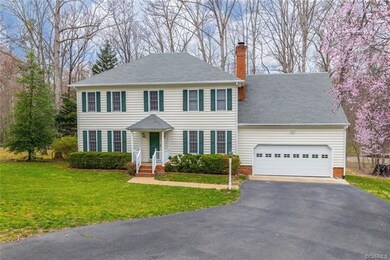 Picture taken in mid March. Paved driveway and par