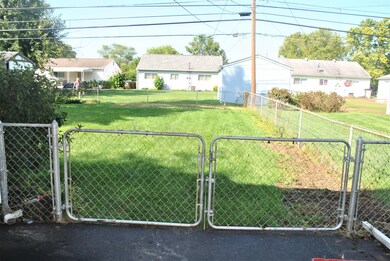 Large fenced yard