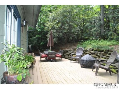 Back patio area
