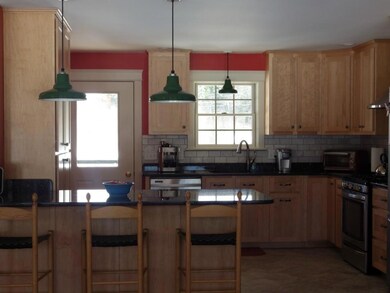 Custom kitchen with many amenities...