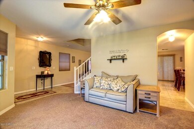 Front Room Looking at Entryway & Kitchen