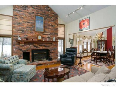Living Room Fabulous living room features gleaming