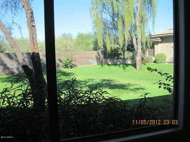 Greenbelt view from living/dining rm