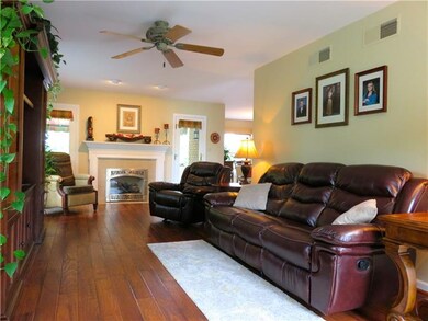 Gorgeous Hardwood Floors in Family Room!