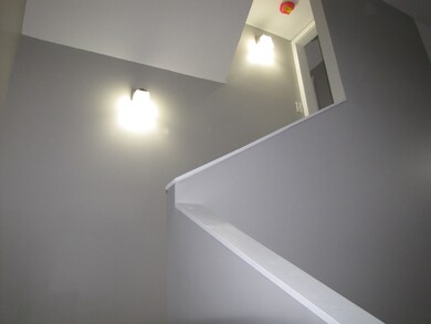 Staircase to bedroom/family room