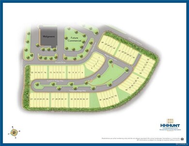 Layout of Ridgefield Green