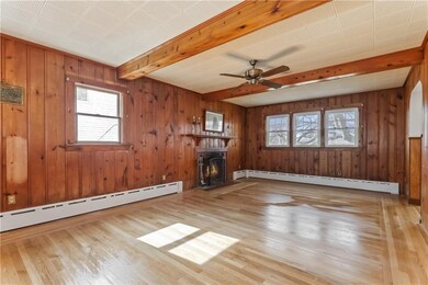 Living Room & Fireplace