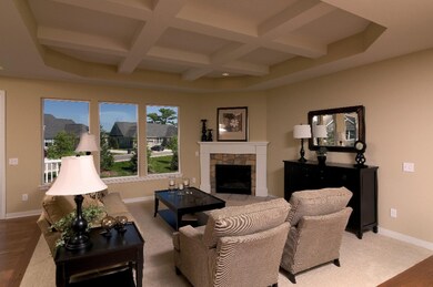 living room - stock photo