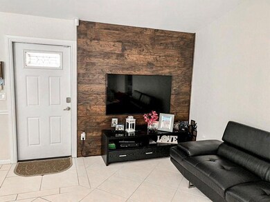 Front door & Accent Wall