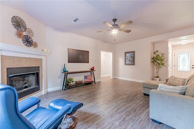 The luxury vinyl plank flooring is a huge plus.