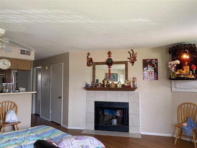 Nice size living area with fireplace