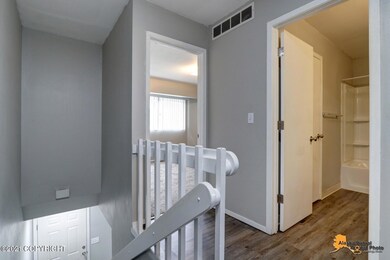 upstairs hallway owners unit