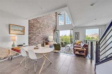 Bright, light and airy view from the kitchen into