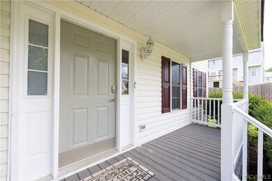 Charming front porch