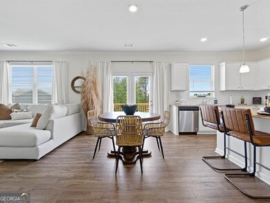 Sample Hanover Kitchen At Parkside At Carter Grove