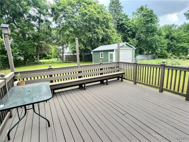 Backyard deck