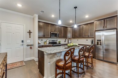 Upgraded wood floors