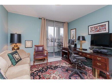Second bedroom or study with slider to rear balcon