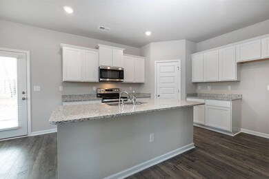 Expansive Kitchen Isle