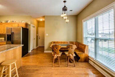 Hardwood Floors Continue To This Bright, Sunny Spa