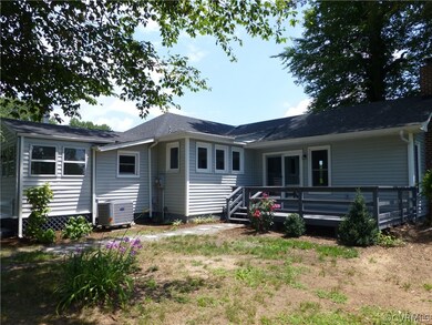 Large rear deck