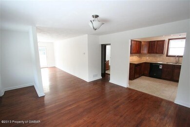Living room to kitchen