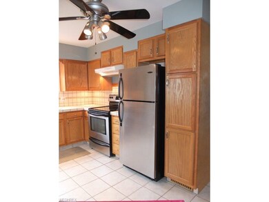 Kitchen has under cabinet lighting.