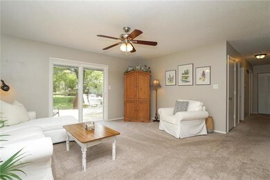 Living room with ample room for entertaining.