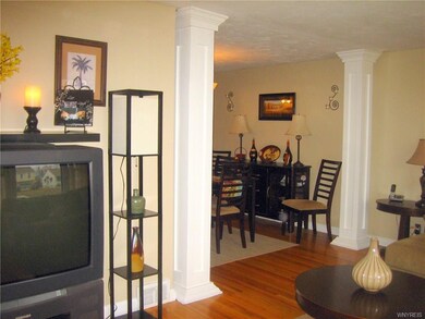 Here is a view of the entrance into the dining roo