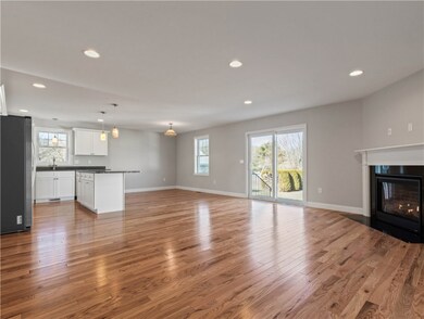 BEAUTIFUL OPEN CONCEPT LIVING, DINING AND KITCHEN