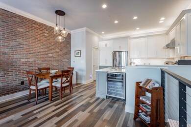 Dining and kitchen - open concept!