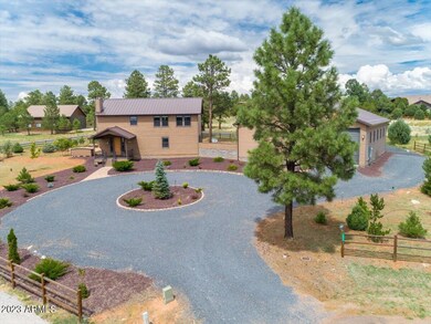 Aerial front of home