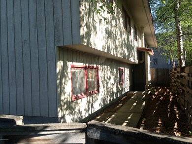 West side of building