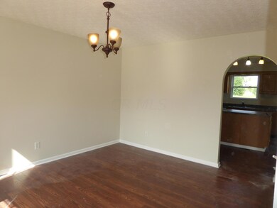 Dining room toward kitchen