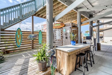 Ground Level Bar & BBQ Area