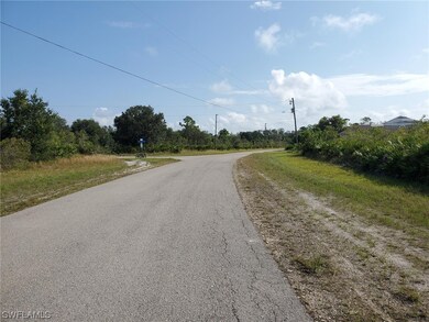 Looking Northeast up the street