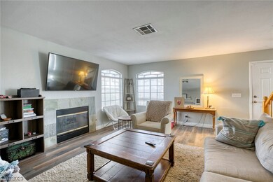 Family room w/gas fireplace.
