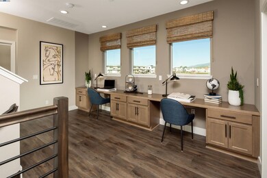 Photo is of the model home.