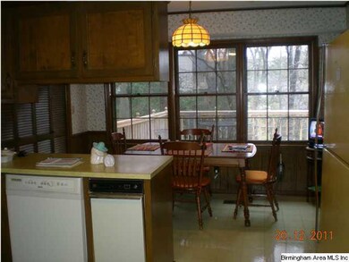 Another view of kitchen eating area that overlooks