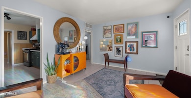 Natural Flow of Home into Kitchen