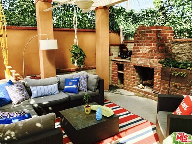 Upper patio