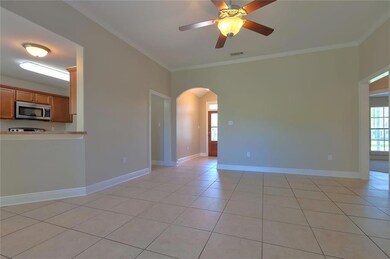 Great Room with the Foyer in the background and Ki
