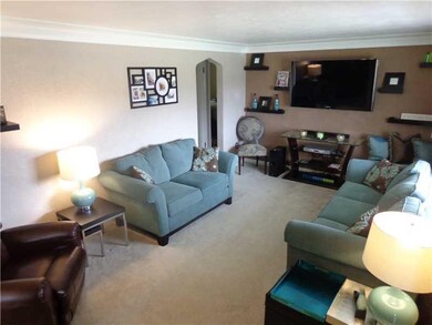 Living Room. 19x11 Neutrally decorated living room