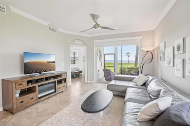 Open Family room with river views