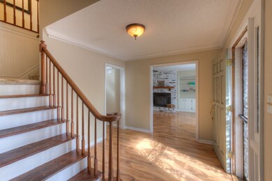 Wood Lam in Entry, Hallway, Den Liv/Dining areas!