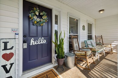 Dreamy Rocking Chair Front Porch
