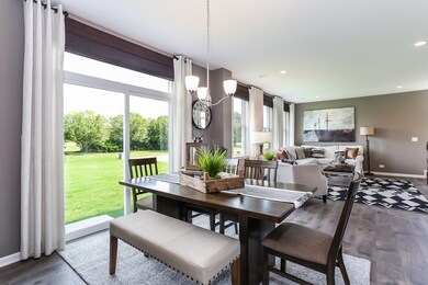 Model home pictured- features and options will var