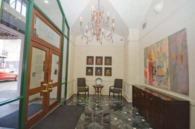 Lovely lobby with security on duty 24 hours