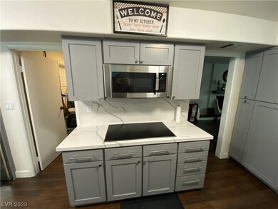 Stove and Microwave
