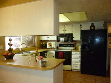 Kitchen with Refrigerator